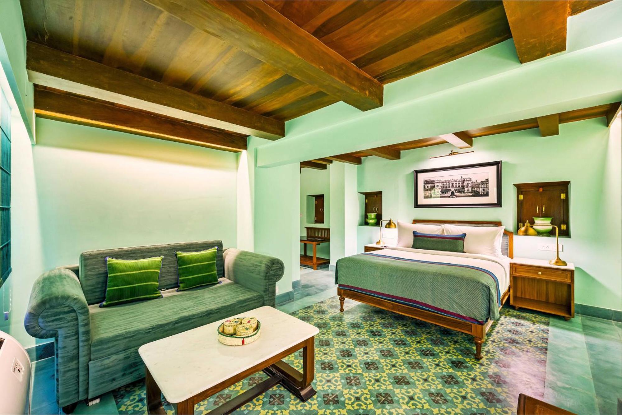 The Lotus Palace Chettinad Карайкуди Екстериор снимка